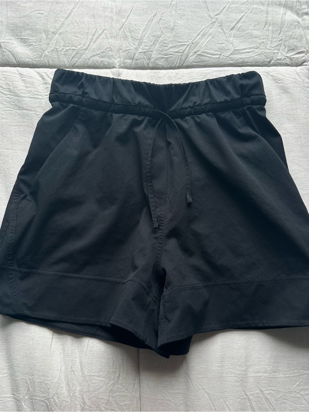 lululemon athletica Black Women's Athletic Drawstring Shorts